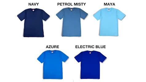 9 Kode Warna Kain Hijau dan Biru yang Perlu Kamu Tahu | Tshirtbar