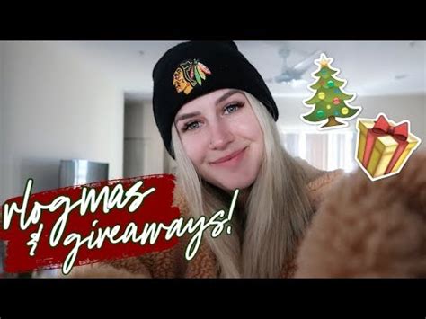 ANNOUNCING MY GIVEAWAYS VLOGMAS YouTube