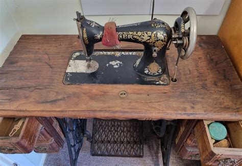 Machine Singer Treadle Sewing Machine The Singer Manufacturing