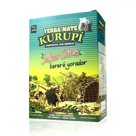 Yerba Mate Kurupi Sabor Citrus G Wojciech Cejrowski Strona