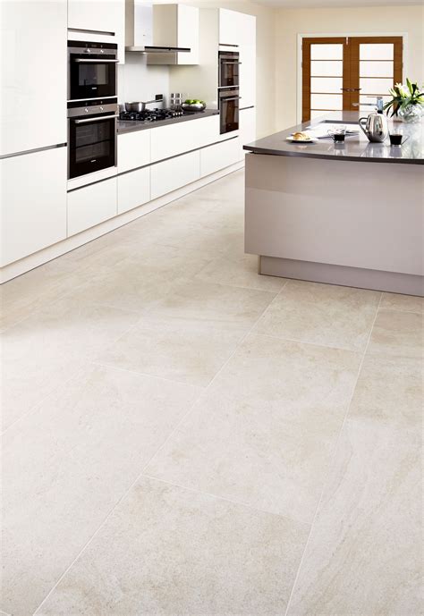 Limestone Matt Almond Floor Tiles Are Perfect For The Kitchen From