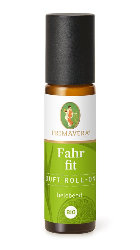 PRIMAVERA Fahr Fit Duft Roll On Bio 10 Ml Roll Ons Aromatherapie