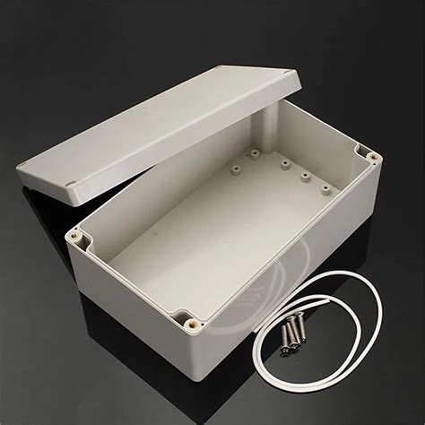 Mm Abs Piastic Electronic Project Box Grey Diy Enclosure