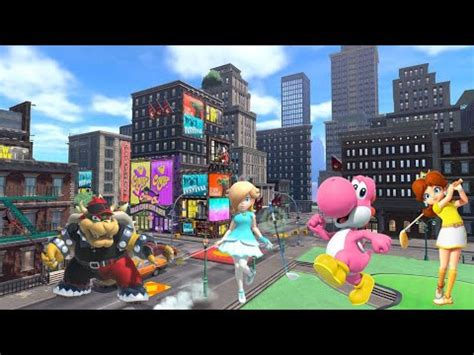 Mario Golf Super Rush Part Standard Golf In New Donk City Walkthrough