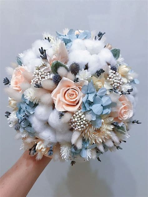 Букет из сухоцветов и стабилизированных цветов в интернет-магазине на ...