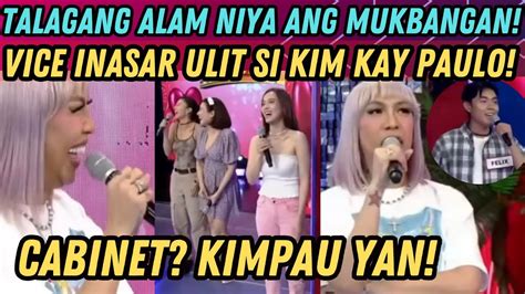 Vice Ganda Inasar Si Kim Chiu Sa Kissing Scene Nito Kay Paulo Avelino