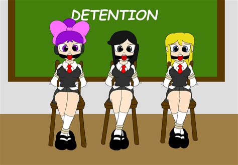 Schoolgirls In Detention By Tmason On Deviantart