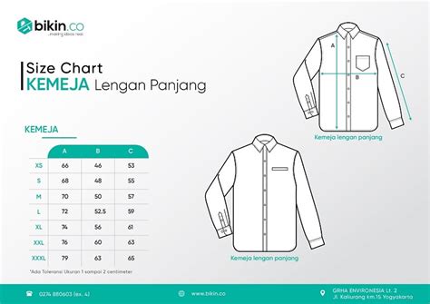 Kemeja Lengan Panjang Bikin Co Konveksi