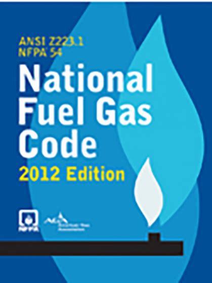 Construction Nfpa 54 Standard For National Fuel Gas Code 2012