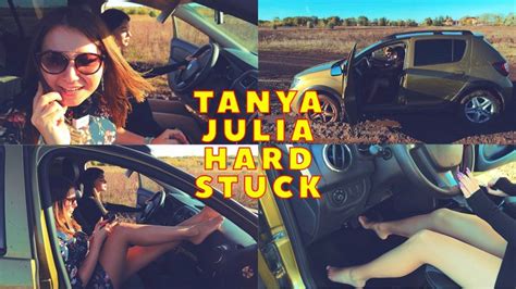 Tanya Julia Hard Stuck Revving High Heels Nylon Feet Hdr Dolby