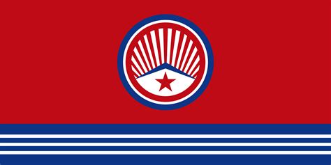 Redesign Of The Naval Ensign Of North Korea R Vexillology