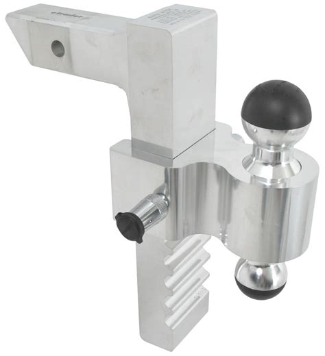 Rapid Hitch Adjustable Locking Aluminum Ball Mount Kit W 2