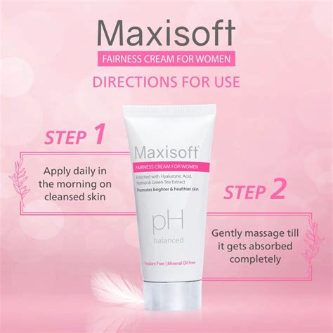 Maxisoft Fairness Cream For Women Innovative