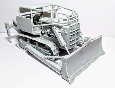 US D8H Bulldozer Early Model Full Kit HLJ