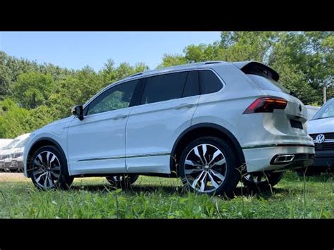 Volkswagen New Tiguan R Line In K Pure White Inch Suzuka Walk