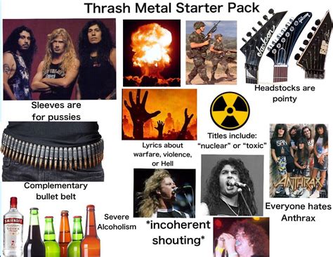 Thrash Metal Starter Pack Rstarterpacks