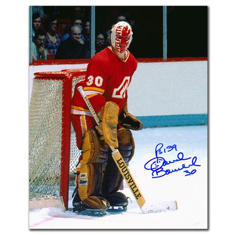 Dan Bouchard Atlanta Flames Action Autographed 8x10 Nhl Auctions