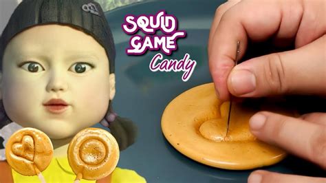 How To Make Squid Game Dalgona Candy Youtube