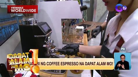 Ibat Ibang Uri Ng Coffee Espresso Ating Tikman Dapat Alam Mo