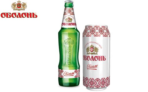 Пиво Оболонь Светлое - Українське пиво