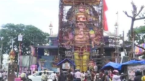 Tallest Idol Of Lord Ganesh Weighing 50 Tonnes Ready For Devotees In