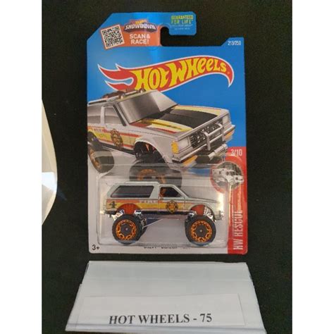 HOT WHEELS ZAMAC CHEVY BLAZER 4X4 WALMART EXCLUSIVE Shopee Malaysia