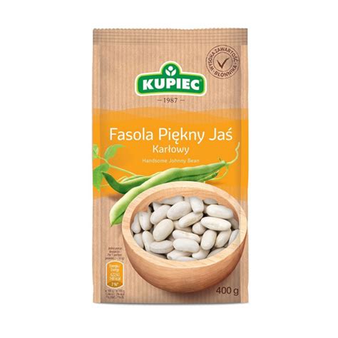 KUPIEC Fasola Piękny Jaś Karłowy 400g Pakomarket