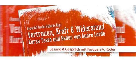 Lesung aus "Vertrauen, Kraft & Widerstand"
