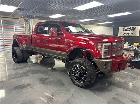 2017 Ford F350 Super Duty King Ranch Ultimate Kelderman Air Lift 22 Show Truck Used Ford F