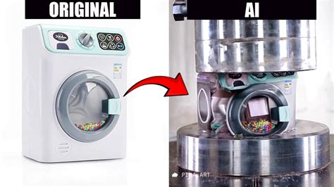 Ai Crushes Toy Washing Machines Youtube