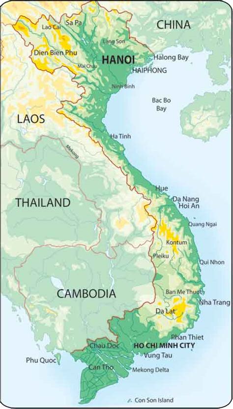 Vietnam Map