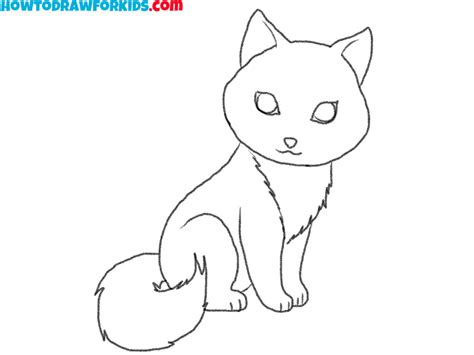 How To Draw An Anime Wolf Easy Drawing Tutorial For Kids