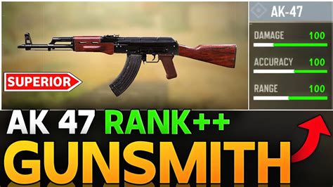 Best Ak 47 Rank Build For Call Of Duty Mobile Ak 47 Gunsmith Cod