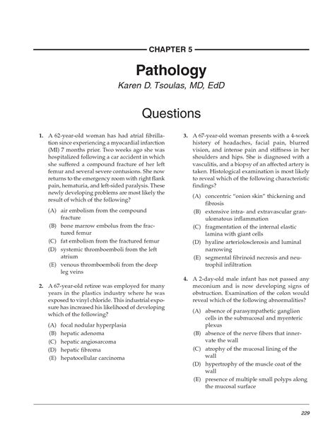 Solution Lange Q And A Usmle Step 1 Pathology Studypool