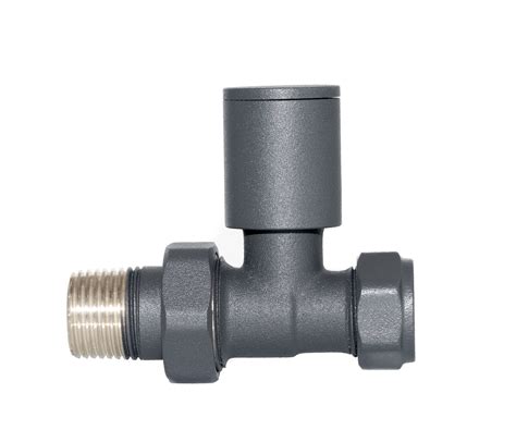 Anthracite Straight Radiator Valves Tfc Group Llp Tower