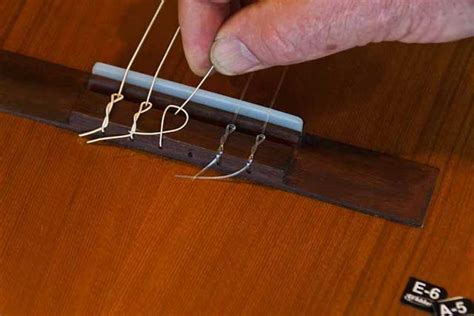 Nylon String Bridge National Guitar Academy