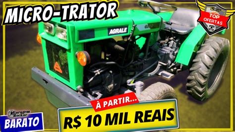 MICRO TRATOR A VENDA NO PRECINHO AGRALE e OUTROS À PARTIR DE 10 MIL