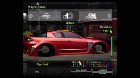 Need For Speed Underground Fully Customizing And Tuning Mazda Rx