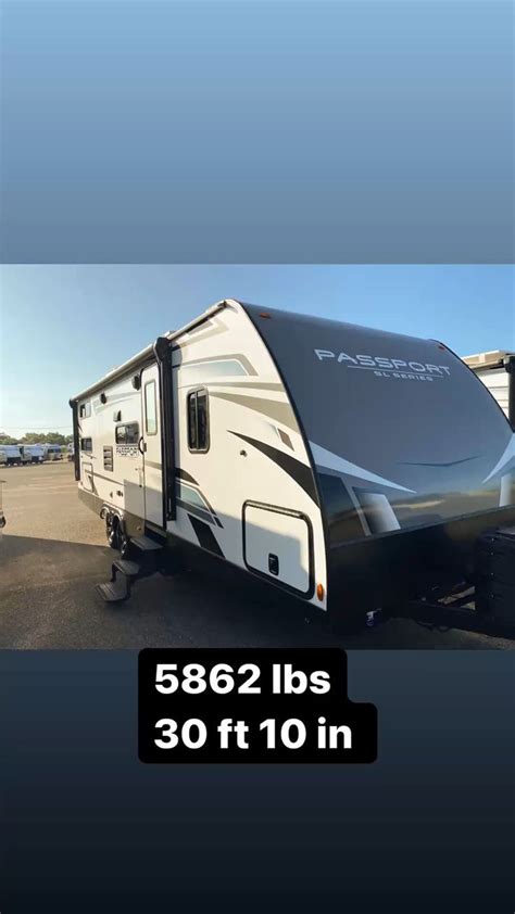 Passport 268bh Bunkhouse Travel Trailer Perfect For Families Van Home Tent Trailer Bunkhouse