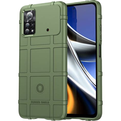 Mobigear Rugged Shield Poco X Pro G Hoesje Flexibel Tpu Backcover