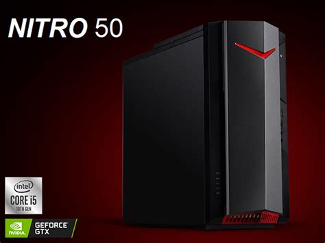 Mua Acer Nitro 50 Gaming Desktop 10th Gen Intel Core I5 10400f 6 Core