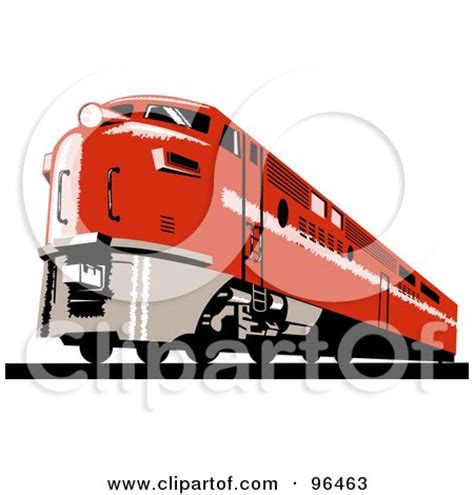 Diesel Train Engine Clip Art