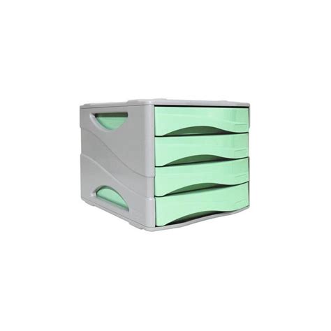 Bloc De 4 Tiroirs ARDA Vert Pastel