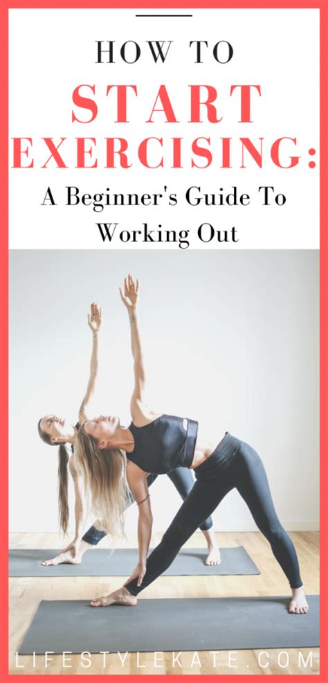 How To Start Exercising: Beginners Guide - Lifestyle Kate