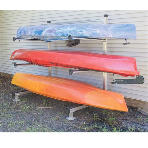 Storage Rack For Canoes Kayaks Sup Boards And Other Small Crafts