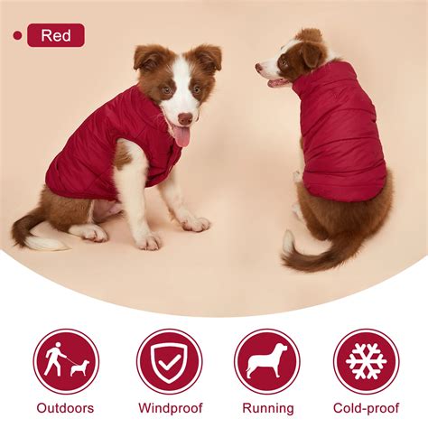 Warm Winter Dog Coat Fleece Lined For Chihuahuas Frenchies And More