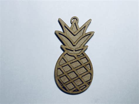 Laser Cut Pineapple Layered Shape For Crafts Door Hanger Svg Dxf Cdr Ai