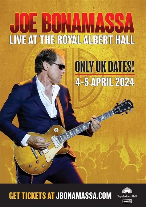 Review Joe Bonamassa Royal Albert Hall April 4th 2024 Rockposer Dot Com