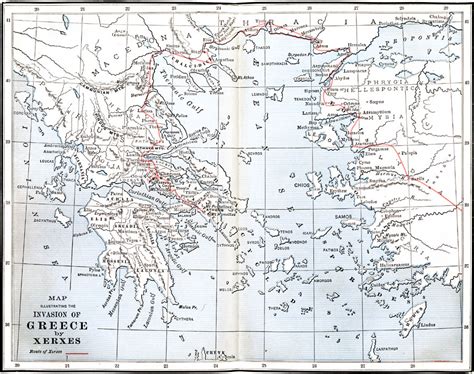 Invasion Of Greece By Xerxes