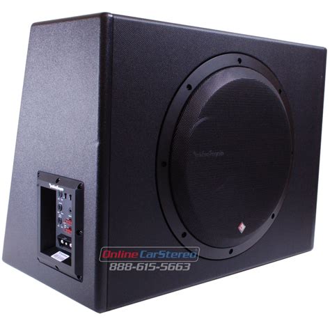 Rockford Fosgate P Powered Enclosure With Subwoofer And Built